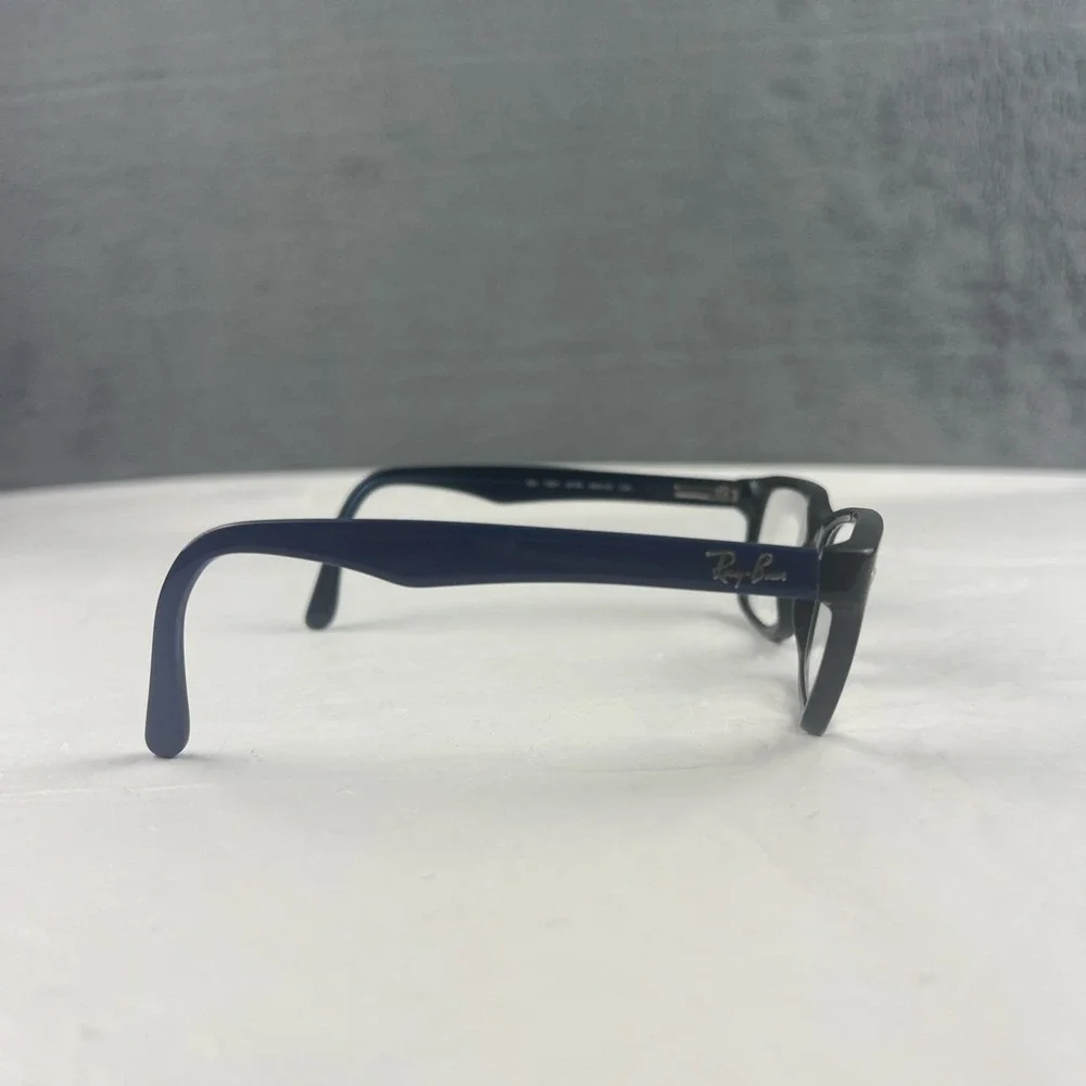 Ray Ban RB1531 3748 Black & Blue Youth Eyeglasses FRAMES ONLY 48-16-130 EUC